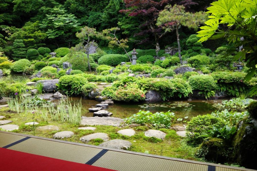 国見山玉川寺 - 鶴岡市
庭園