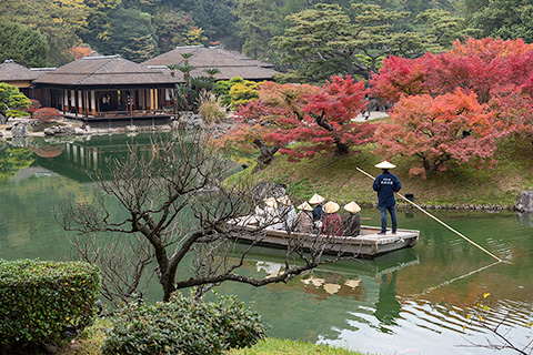 国見山玉川寺 - 鶴岡市
池　渡船
