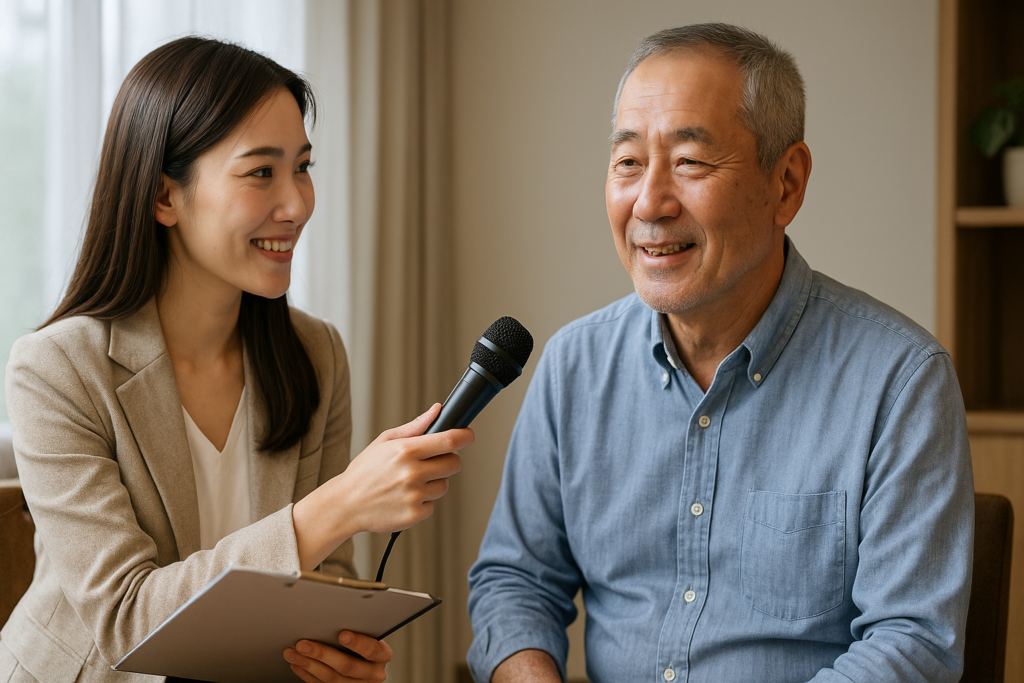 60代男性　インタビューイメージ
