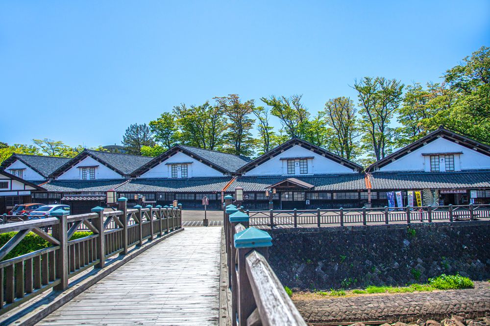 山形県酒田市　山居倉庫