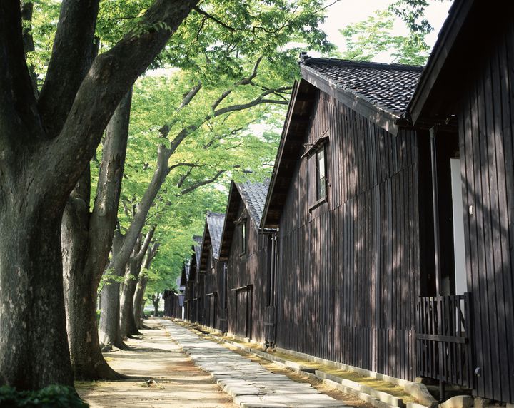 山形県酒田市　山居倉庫